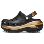 Crocs Moekad Hingavad Klounid Naiste Jalatsid Must Kuld 210368-072 37-38
