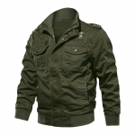 S&uuml;gis Kevad ja S&uuml;gis Mantel Meeste S&uuml;gis S&otilde;jaline T&ouml;&ouml;riiete Jakk Mehed 6XL roheline