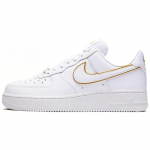 Nike Air Force 1 Low Valge Kuldne Swoosh Naiste tossud AO2132-102 39