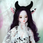 Erihind DBS Nukk 1/3 BJD Mehaanilise liigendiga keha meigiga, sealhulgas juuksed, silmad, riided, 62 cm k&otilde;rgus T&uuml;drukute unistuste haldjas