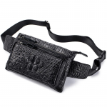 Ehtsa Nahast Crossbody Kott Kiirgab Luksuslikkust must