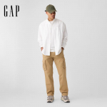 Gap Meeste 2025 S&uuml;gis Mitmetaskulised Cargo Khaki P&uuml;ksid 33X32