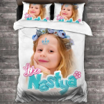 Like Nastya Voodipesukomplekt &Uuml;heinimese Twin T&auml;is Queen King Suuruses Voodikomplekt T&auml;iskasvanu Laste Magamistoa Tekikoti Komplektid 3D Prindi Anime Kawaii 012 70x133cm
