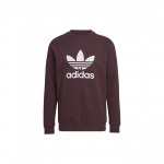 Adidas Originals Logotr&uuml;kiga &Uuml;mmarguse Kaelusega Pusa Pikkade Varrukatega Dressipluus Meeste dressipluus Punane HK5293 S