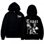 Meeste/Naiste dressipluusid Hip-hop Rapper Tr&uuml;kiga, S&uuml;gisene meeste kapuutsiga pusa, Laulja tr&uuml;kiga kapuutsiga pusa S