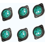 APSMOTIV LED-kontuuriga k&uuml;ljesignaalituled 24V gabariidituled veoautodele, haagistele, bussidele ja universaalsed, rohelised, 6 tk pakis