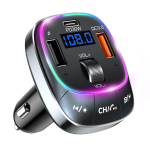 FM-saatja, Bluetooth 5.3, kahekordne mikrofon, m&uuml;rasummutus, muusikaesitusrežiim, autolaadija, 3 must