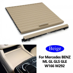 W166 topsihoidja libiseva katte trimmi keskosa rulookatte vahetus Benz ML GL GLE GLS 2012 2013 2014 2015 2016 jaoks beež