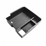 Car Storage Organizer For Ford Ranger&Ranger Raptor 2024 Electric handbrake Version Accessories,Insert Armrest Tray Plastic Box must