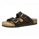 Unisex sussid meeste korgist sandaalid rannas Flip Flop suvised meeste kingad 45 tumepruun v&auml;rv