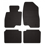 Dywaniki samochodowe gumowe do: Mazda 6 GJ III kombi, przed faceliftingiem (2012-2018) - czarne, dopasowane