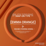 Sobib WULINGi autode roolikatteks Hongguang MINIEV S3 Asta Bingo Almaz Darion CORTEZ Confero KiWi EV K&otilde;ikideks hooajateks Emma Orange Round