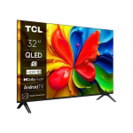 Teler TCL QLED S4K 32 Google TV HDR10 Dolby Audio WiFi Bluetooth VA Sinine Raam