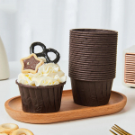100/300 tk Cupcake'i vormid Muffin Souffl&eacute; Koogi K&uuml;psetusvormid Paberist Muffini Vormid Kaunistusvormid J&otilde;uludeks Pulmadeks S&uuml;nnip&auml;evadeks 100pcs