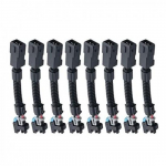 8pcs Injector Harness, Pigtails to Multec Adapters