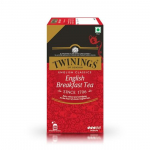 Twinings English Breakfast Tee, 25 teekotti | Pakk 1 | English Classic Sarja | Esmaklassiline must tee | Keskmise kangusega