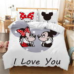 J&otilde;ulud Mickey Minnie Hiire Voodipesu Komplekt Multikas Lastele Poistele T&uuml;drukutele T&auml;iskasvanutele Tekikott J&otilde;ulukingitus S&uuml;nnip&auml;evakingitus EU Single(135*200cm)3pcs