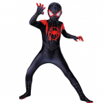 Kvaliteetne superkangelase Spidermani kost&uuml;&uuml;m Bodysuit Lastele T&auml;iskasvanutele Spandex Zentai Halloweeni peo Cosplay Jumpsuit 3D stiil 8T(150cm)
