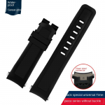 Kvaliteetne fluoorkummi kellarihm IWC Aquatimer IW3768/3290/3568/3767 IW356802/376705 meestele Must silikoonist kellarihm 22mm 22mm