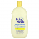 Baby Magic, Niisutav juuste- ja kehapesuvahend, Pehme puuder, 16,5 fl oz (488 ml)