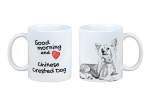 Chinese Crested Dog, Puff - cup with a dog, personalized cup with a print, a classic gift for everyone from the Art-Dog brand