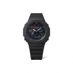 CASIO Unisex vedelkristall/analoog kahekordse n&auml;iduga seeria kell GA-2100RW-1APR Regular Watch Box