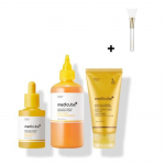 MediCube Kojikhappe Kurkumiga Helendav Nahahoolduskomplekt (Uuendav toonik 250 ml + Niatsiinamiidi seerum 30 ml + &Ouml;ine mask 75 ml) + Geelipintsli kingitus