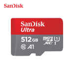 Sandisk Ultra 128GB Micro SD TF-kaart SDXC U1 A1 Kuni 150 MB/s 32 GB 64 GB 256 GB 512 GB Micro SD-kaart SD/TF-m&auml;lukaart Telefoni, arvuti, tahvelarvuti jaoks 【512GB】