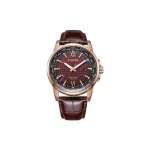 CITIZEN Ecology Drive Kollektsioon Kvartsmehhanismiga Nahkrihmaga K&auml;ekell Meeste K&auml;ekellad BX1009-10X Red Strap