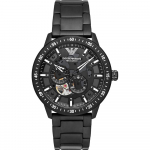 Emporio Armani Mario Must Metall Meeste Automaatne Kell AR60054 must