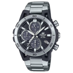 CASIO EDIFICE Kollektsioon 100M Veekindel P&auml;ikeseenergia Kvartsmehhanism Roostevabast Terasest Rihmaga K&auml;ekell EQS960D-1AV Black Dial black