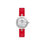 TISSOT Roosa Mitmev&auml;rviline Kollektsioon Kvartsmehhanism 30m Veekindel Naiste K&auml;ekell 28mm H&otilde;bedane sihverplaat T084.210.16.116.00 White Dial Red Belt white