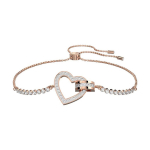 Swarovski Lovely seeria roosakuldne s&uuml;da p&otilde;imitud teemantk&auml;ev&otilde;ru naistele 5636443 Box (Random Color)