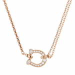 Swarovski Symbolica 2026 Hobuse Aasta Uus Kevadkollektsioon Piiratud Kogus Hobuseraua Kujuline Kuupmeetriline Tsirkooniumoks&uuml;&uuml;d Kaelakee Unisex kaelakee 5741462 Box (Random Color)