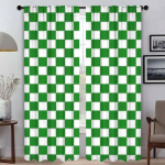 2 tk v&otilde;rguga Halloweeni kaunistus Elutoa kardinad Kaamera Kodu sisekujunduse vaheseinakardin Moodne Valgust blokeeriv Valmistatud pol&uuml;estrist Suurep&auml;rane aken W100*H130(CM)-Rod Pocket&2PCS