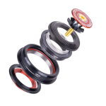 44mm 56mm 1 1/8 -1 1/2 Kooniline Toru Kahvel 4456ST Sirge Toru Suletud Laager ZS44 ZS56 Jalgratta Peakomplekt Jalgratta Peakomplekt punane