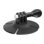 Action-kaamera painduv kohanduv fikseeritud alus 1/4 kruviadapteriga Liimuv painduv kiivrialuse kinnitus GoPro/Insta360/DJI jaoks must