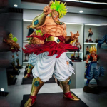 CKandJt Kuju Dragon Ball Z Broly Kuju Ssj3 Broly Super Saiyan PVC Tegevuskujud 27cm/19.69inch Kogumisrežiim M&auml;nguasjad Kingitused