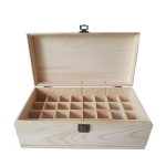 doTERRA 32 ruuduga eeterlike &otilde;lide naturaalsest puidust karp aroomiteraapia puidust karp aare ehtede hoiustaja k&auml;sit&ouml;&ouml; 32grids NO LOGO