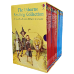 40raamatut The Usborne Reading Collection 3. tase Inglisekeelne raamat Laps Lapsed S&otilde;na Lause Muinasjuturaamat Inglise keeles 40 books yellow