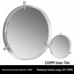220mm Universaalne P&auml;ikesefoolium P&auml;ikeseplekkide Filter Astronoomilistele Teleskoopidele (sobib 187-213 mm)