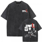 R&auml;ppar The Notorious Big L Lifestylez of The Poor and Dangerous Vintage Pesuga T-s&auml;rk Biggie Smalls T-s&auml;rk Meeste Hip Hop T-s&auml;rgid S mitmev&auml;rviline