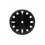 NH35 28,5 mm roheline helendav S-kettaga SUB Mariner kella sihver Sobib NH35 NH36 4R36 mehhanismiga Kella tarvikud Kella sihverriista must
