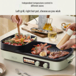 Bear Elektrigrill ja Hotpot Kombo CN pistikuga (adapter kaasas)