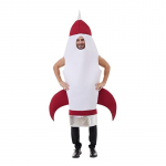 Raketijumpsuit Kost&uuml;&uuml;m T&auml;iskasvanutele Halloweeni Cosplay Kosmose R&otilde;ivastus