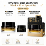 Dr.G Royal Black Snail kreem 50ml+15ml erikogumik 50mL+15mL Set