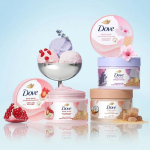 Dove Kehakoorija 298g (Komplekt/&Uuml;ksik) (4 Valikud) Pomegranate & Shea Butter Scent