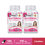 100% looduslik glutatiooni toidulisand, sisaldab vitamiine ja alfa-lipohapet, valgendav, antioks&uuml;dant, sobib t&auml;iskasvanutele. 120*2