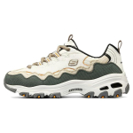 Skechers D'Lites 1.0 Naiste Valge Roheline Madala s&auml;&auml;rega Isa kingad V&otilde;rk Faux nahk Mugavad Mitmek&uuml;lgsed Igap&auml;evased 896273-OWGN 36 white