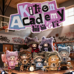 MayMei Kutsika Akadeemia Seeria Pl&uuml;&uuml;sist V&otilde;tmehoidja Pime Karbike, Pehme T&auml;idisega Vin&uuml;&uuml;ln&auml;oga Kogutav Pl&uuml;&uuml;snukk, Kawaii Salap&auml;rane M&auml;nguasi Kotile Rahakotile Seljakotile, Kingitus random 1 gray